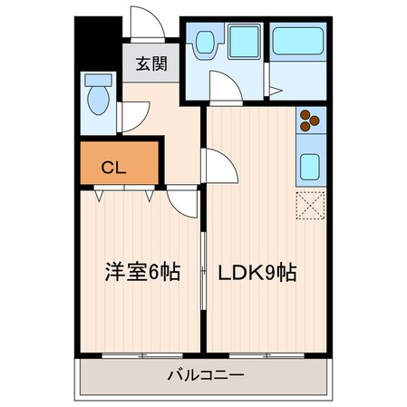 桜木駅 徒歩7分 2階の物件間取画像